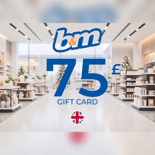 B&M Gift Card 75 GBP Key - UNITED KINGDOM