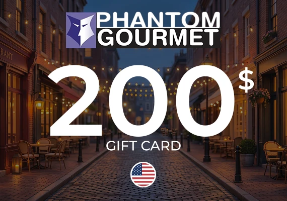 Phantom Gourmet Gift Card 200 USD 