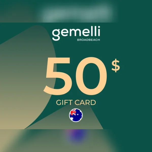 Gemelli Broadbeach Gift Card 50 AUD Key - AUSTRALIA
