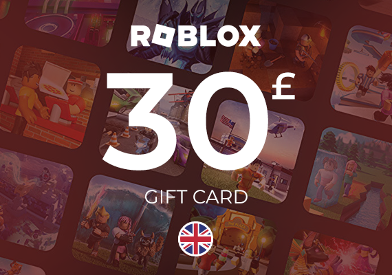 Roblox Card 30 GBP Key - UNITED KINGDOM
