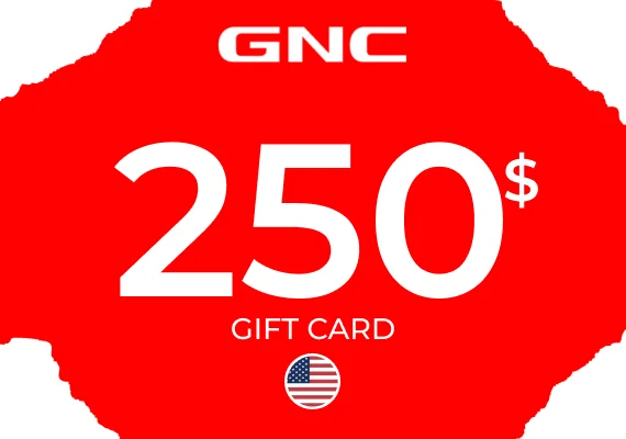 GNC Gift Card 250 USD