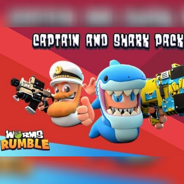 Worms Rumble - Captain & Shark Double Pack (DLC) (PC) Steam Key - GLOBAL