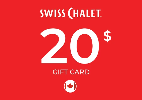 Swiss Chalet Gift Card 20 CAD