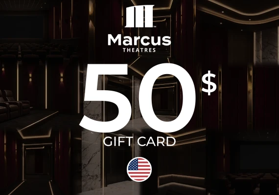 Marcus Theaters Gift Card 50 USD