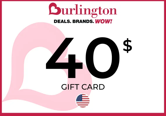 Burlington Gift Card 40 USD
