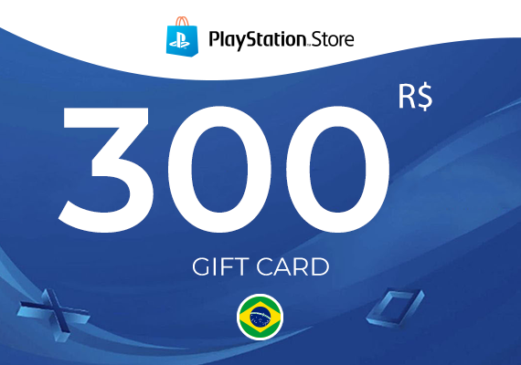 PlayStation Gift Card 300 BRL - BRAZIL