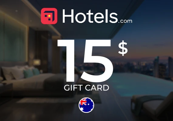 Hotels.com Gift Card 15 AUD
