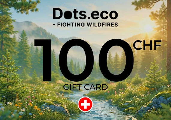 Dots.eco - Fighting Wildfires Gift Card 100 CHF