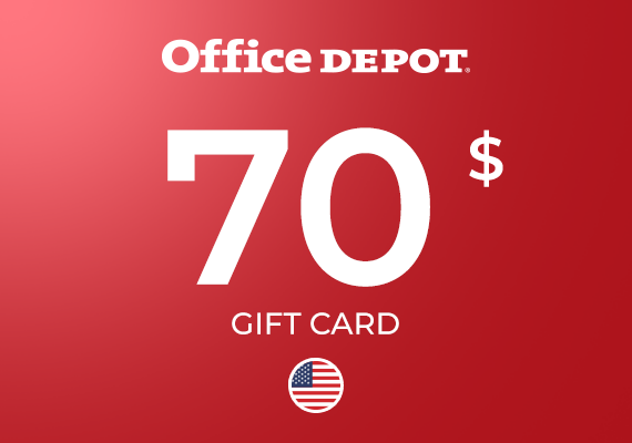 Office Depot Gift Card 70 USD
