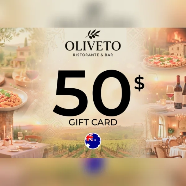 Oliveto Ristorante & Bar Gift Card 50 AUD Key - AUSTRALIA