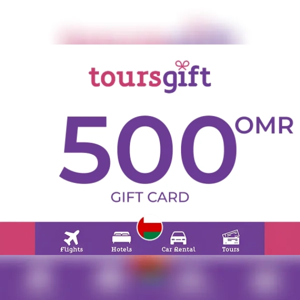 ToursGift Gift Card 500 OMR Key - OMAN