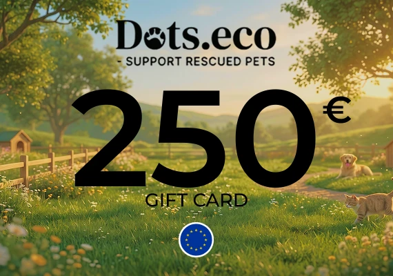 Dots.eco - Support Rescued Pets Gift Card 250 EUR