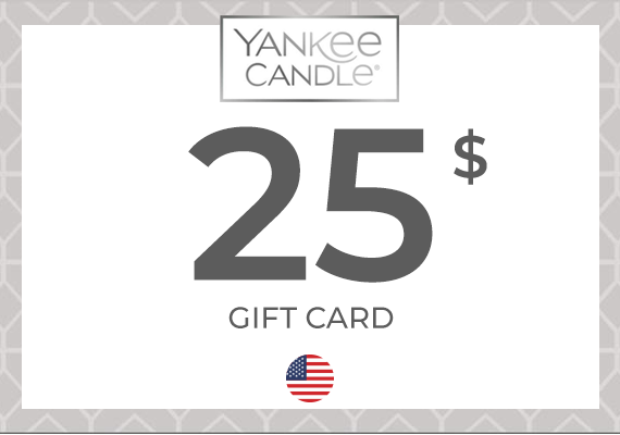Yankee Candle Gift Card 25 USD