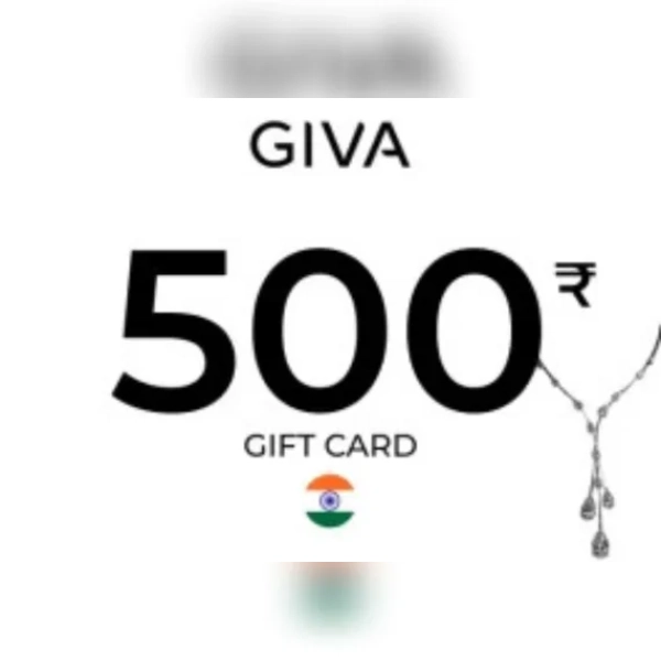 GIVA Gift Card 500 INR Key - INDIA