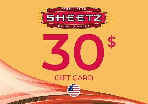 Sheetz Gift Card 30 USD