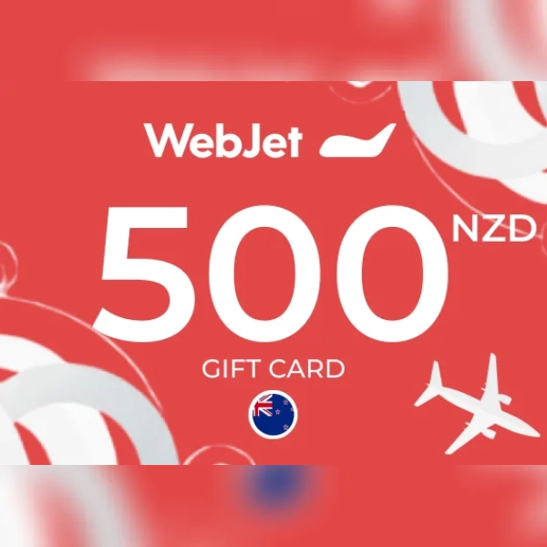 Webjet Gift Card 500 NZD Key - NEW ZEALAND