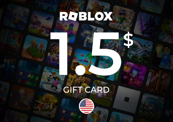 Roblox Card 1.5 USD