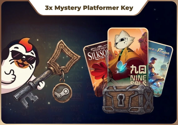 3x Platformer Mystery Steam Keys