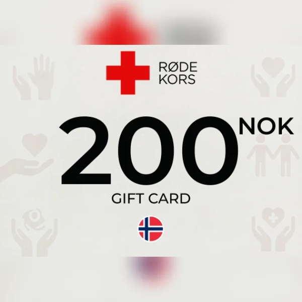 Røde Kors Donation Gift Card 200 NOK Key - NORWAY