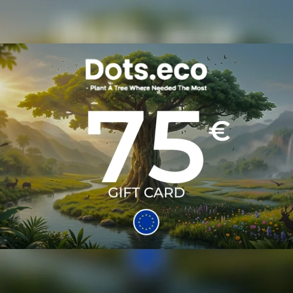 Dots.eco - Plant a tree where needed the most Gift Card 75 EUR Key - EU