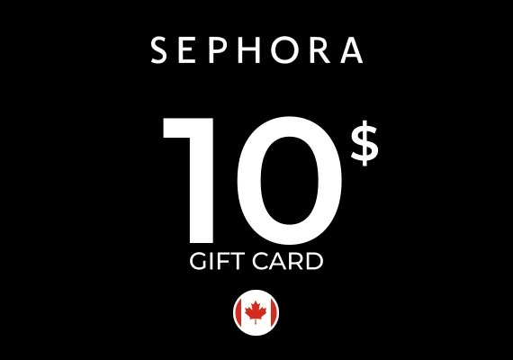 Sephora Gift Card 10 CAD