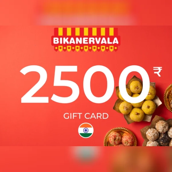Bikanervala Gift Card 2500 INR Key - INDIA