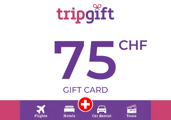 TripGift Gift Card 75 CHF