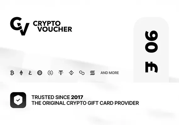 Crypto Voucher Bitcoin (BTC) 90 GBP