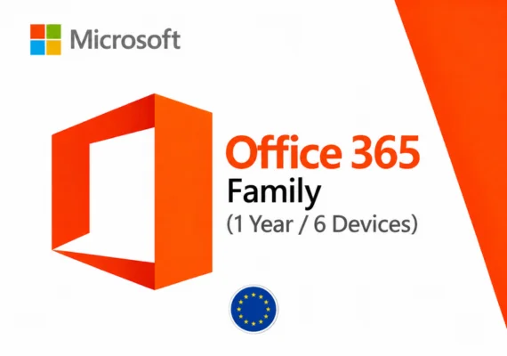 MS Office 365 Family (1 Year / 6 Devices)