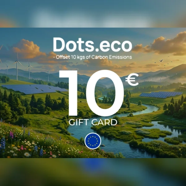 Dots.eco - Offset 10 kgs of CARBON EMISSIONS Gift Card 10 EUR Key - EU