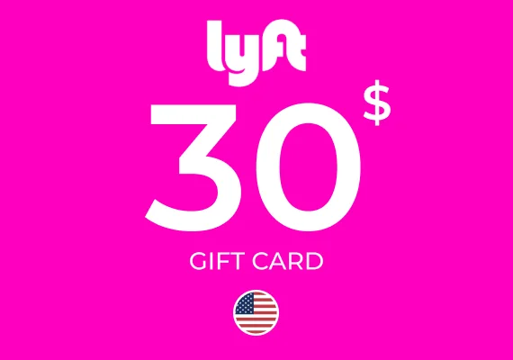 Lyft Gift Card 30 USD