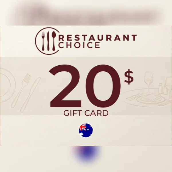 Restaurant Choice Gift Card 20 AUD Key - AUSTRALIA