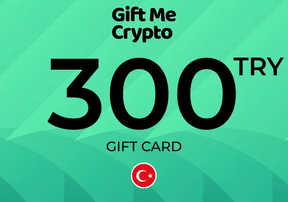 Gift Me Crypto Gift Card 300 TRY