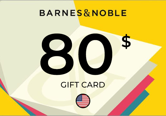 Barnes and Noble Gift Card 80 USD