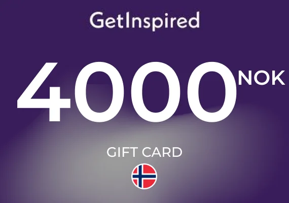 GetInspired Gift Card 4000 NOK