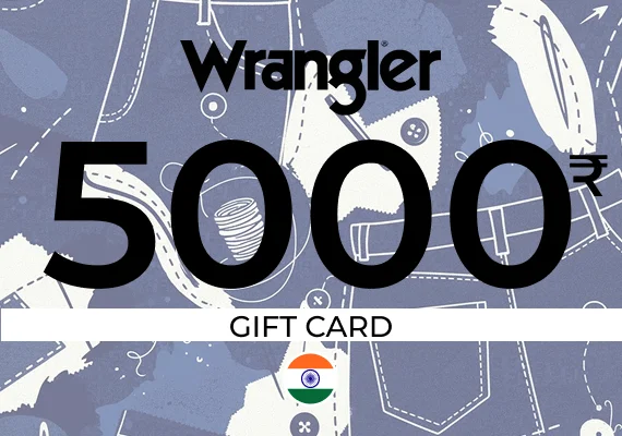 Wrangler Gift Card 5000 INR
