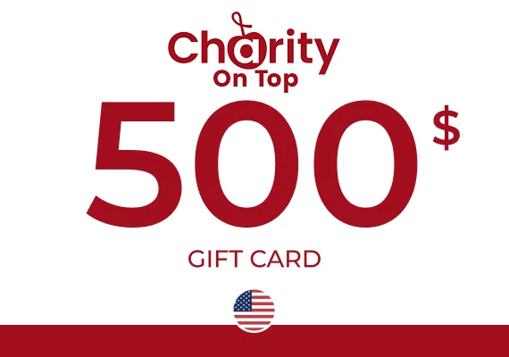 Charity on Top Gift Card 500 USD