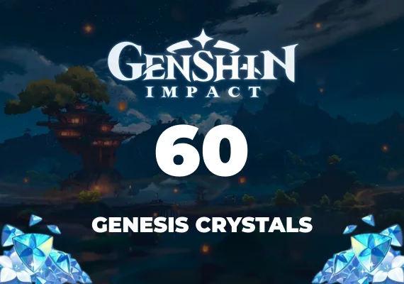 Genshin Impact - 60 Genesis Crystals Direct Top-Up - GLOBAL