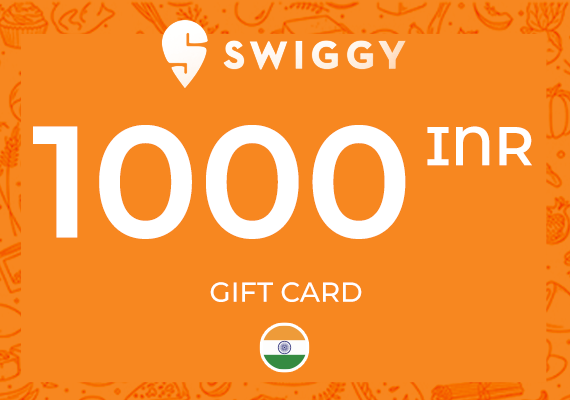 Swiggy Gift Card 1000 INR Swiggy Gift Card 1000 INR
