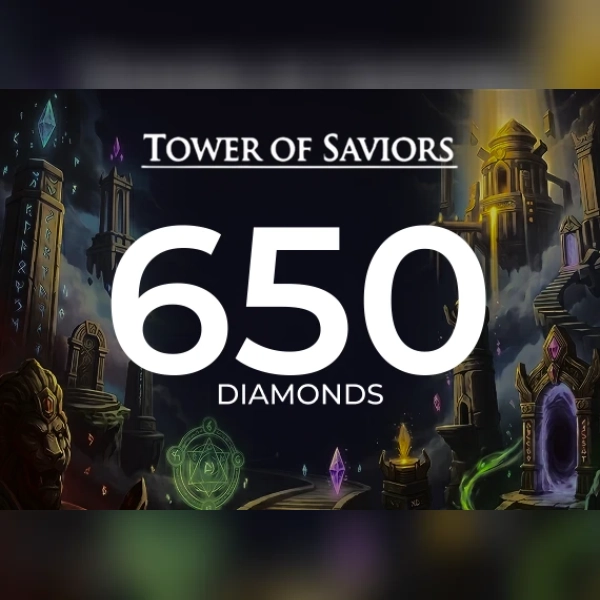 Tower of Saviors - 650 Diamonds Direct Top-Up - GLOBAL