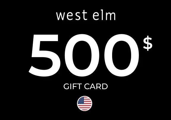 West elm Gift Card 500 USD