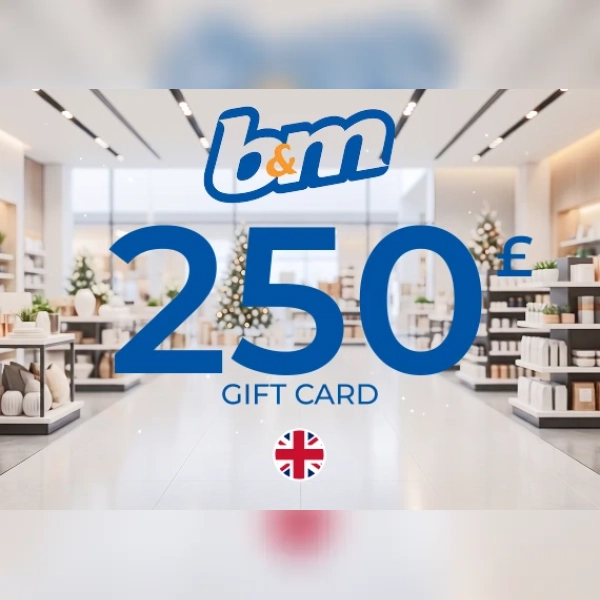 B&M Gift Card 250 GBP Key - UNITED KINGDOM