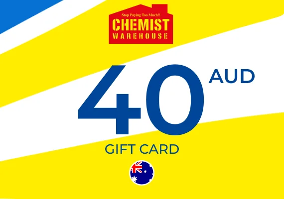 Chemist Warehouse Gift Card 40 AUD