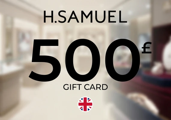 H Samuel Gift Card 500 GBP