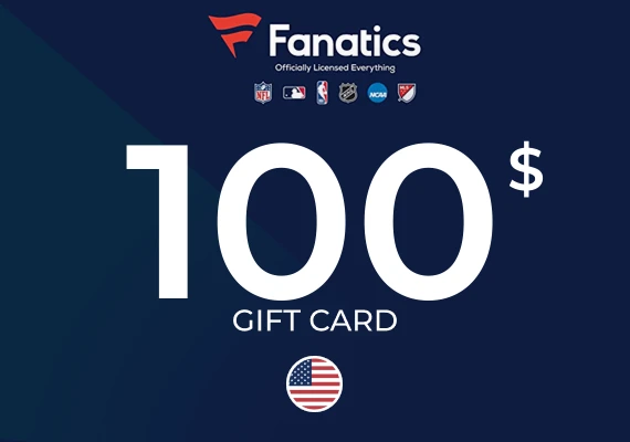 Fanatics NFL Shop Gift Card 100 USD