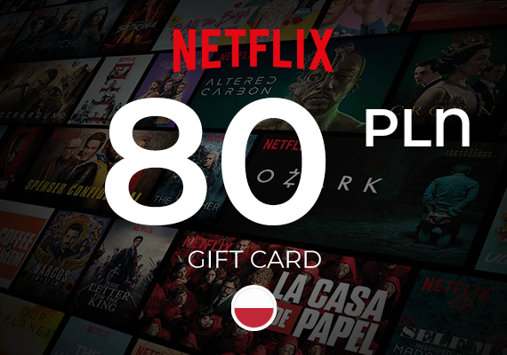 Netflix Gift Card 80 PLN Netflix Gift Card 80 PLN