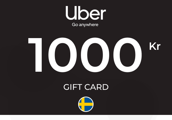Uber Gift Card 1000 SEK