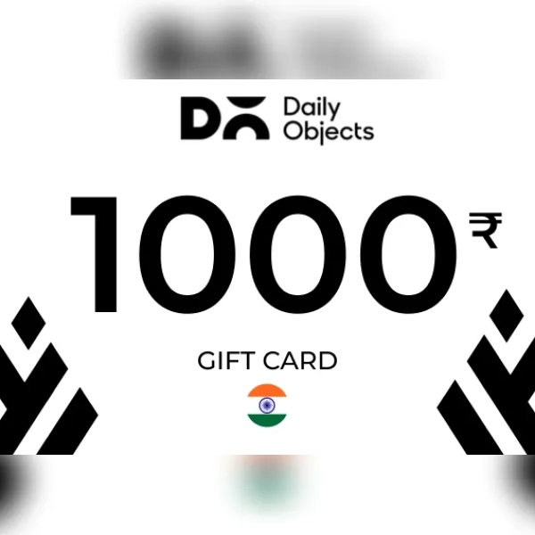Daily Objects Gift Card 1000 INR Key - INDIA