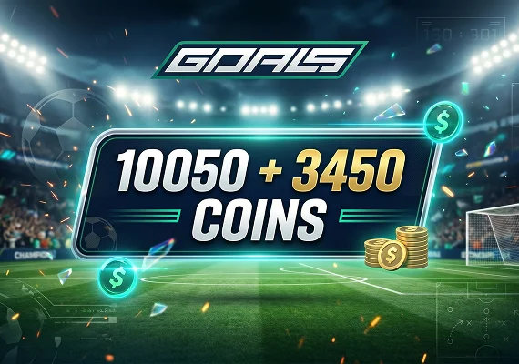 GOALS - 10050 +3450 Coins