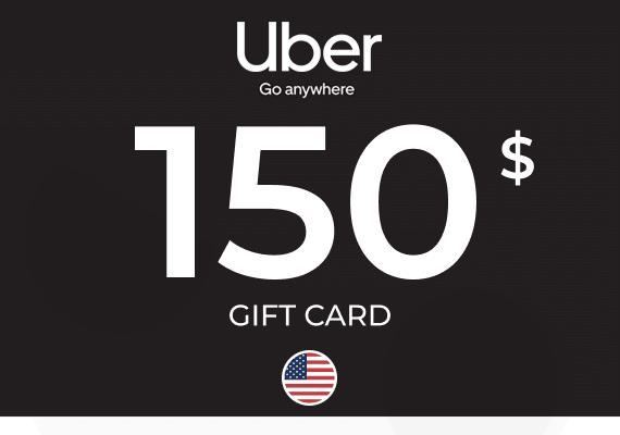 Uber Rides Gift Card 150 USD